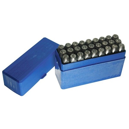 Atd Tools ATD 27-Piece 3/16-Inch Letter Stamp Set 9600